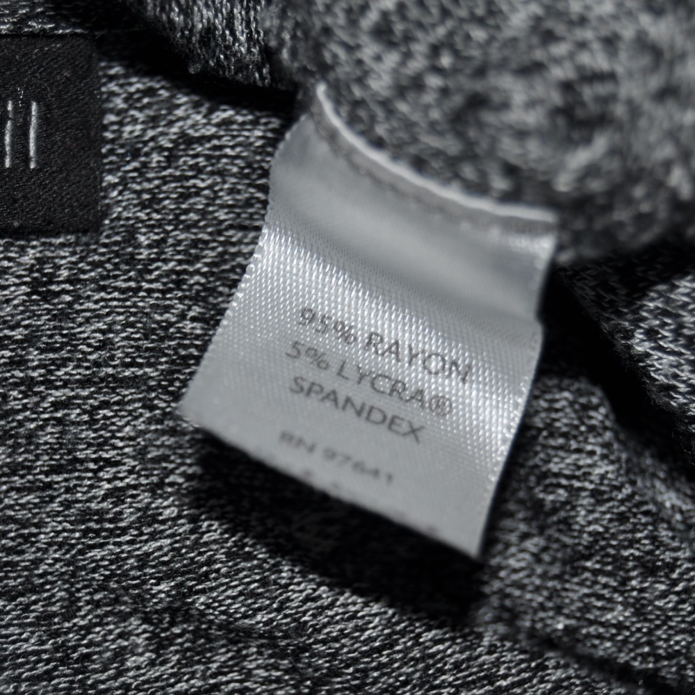 J.JILL Wearever Gray Marled Open-Front Cardigan D1 - Picture 6 of 7
